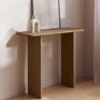 Slim & Narrow Oak Console Table - Mia