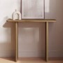 Slim & Narrow Oak Console Table - Mia