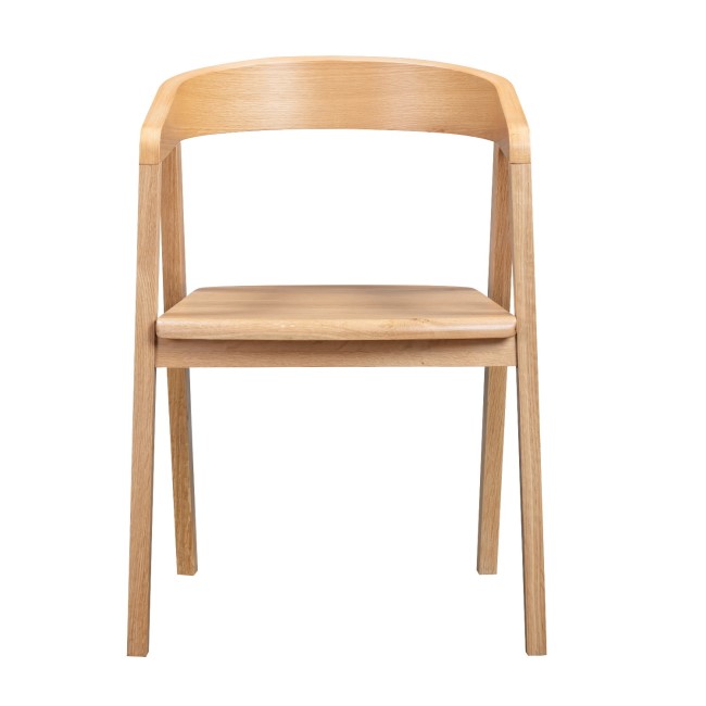 ALMOST PERFECT - Solid Oak Carver Dining Chair - Anders