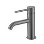 Gunmetal Grey Bath and Basin Tap Set with Basin Waste - Arissa