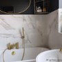 Brushed Brass Bath Shower Mixer Tap - Arissa