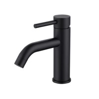 Black Mono Basin Mixer Tap - Arissa