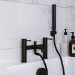 Black Bath Shower Mixer Tap - Arissa