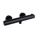 Black 1 Outlet Thermostatic Exposed Bar Shower Valve - Arissa