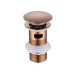 Bronze Click Clack Slotted Basin Waste - Arissa