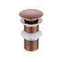 Bronze Click Clack Unslotted Basin Waste - Arissa