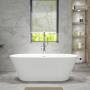 Freestanding Double Ended Bath 1650 x 740mm - Arya