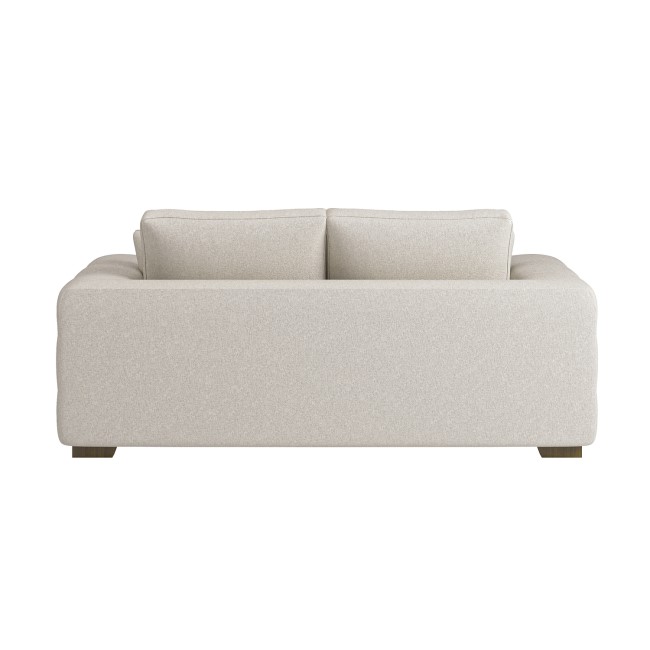 Beige Chenille 3 Seater Sofa - Avalon