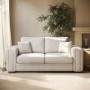 Beige Chenille 3 Seater Sofa - Avalon