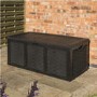 Rowlinson Graphite Plastic Outdoor Storage Box