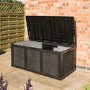 Rowlinson Graphite Plastic Outdoor Storage Box