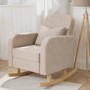 Beige Rocking Nursing Chair - Bailee