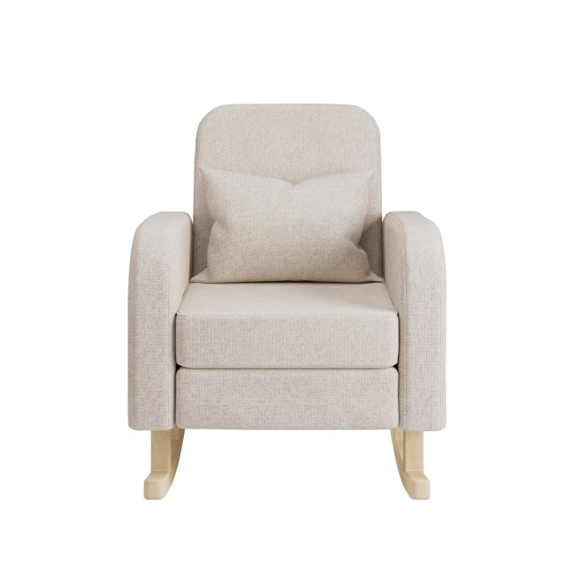 Beige Rocking Nursing Chair - Bailee