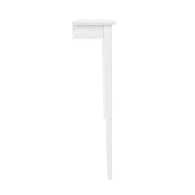 Small & Narrow White Radiator Cover - 115cm - Ava