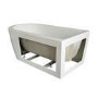 Freestanding Single Ended Left Hand Corner Bath 1500 x 800mm - Amaro