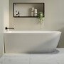 Freestanding Single Ended Left Hand Corner Bath 1650 x 800mm - Amaro