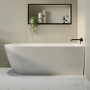 Freestanding Single Ended Right Hand Corner Bath 1650 x 800mm - Amaro