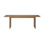 Large Oak Extendable Dining Table - 180-220cm - Seats 6 - 8 - Mia