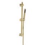 Brushed Brass Thermostatic Mixer Shower with Hand Shower  - Arissa