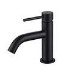 Black Cloakroom Mono Basin Mixer Tap - Arissa