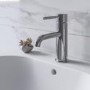 Chrome Shower Bath and Basin Tap Set - Arissa