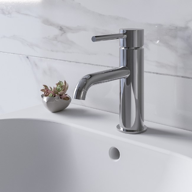 Chrome Mono Basin Mixer Tap - Arissa