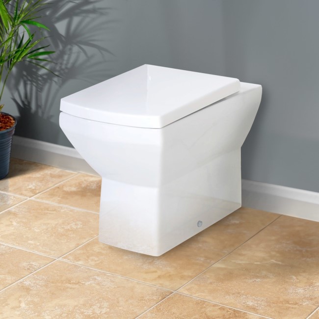 Back to Wall Toilet with Soft Close Seat - Tabor