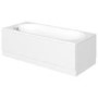 Single Ended 1700mm Shower Bath with Toilet Basin Panels and Bath Screen - Alton