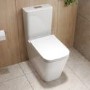 Single Ended 1700 x 700mm Shower Bath Suite with Toilet Basin & Panels - Rutland