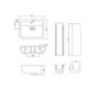 Single Ended 1700 x 700mm Shower Bath Suite with Toilet Basin & Panels - Rutland