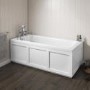 Rutland Square Single Ended Bath - 1800 x 800mm