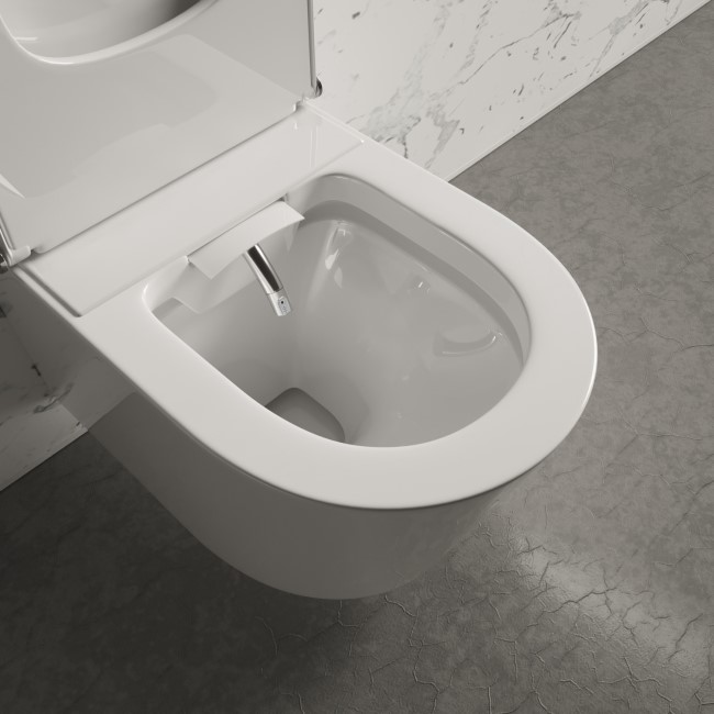 Wall Hung Smart Bidet Japanese Toilet - Purificare