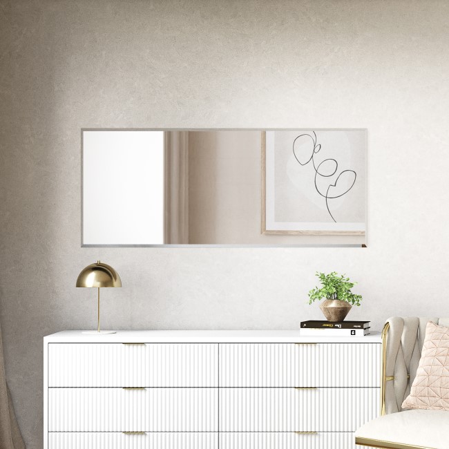 Rectangular Wall Mirror 120 x 50cm - Helios