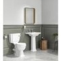 Traditional Double Ended Freestanding Bath Suite with Toilet & Basin - Park Royal