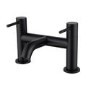 Black Shower Bath and Basin Tap Set - Arissa