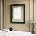 Rectangular Green Wall Mirror 550 x 700mm - Camden