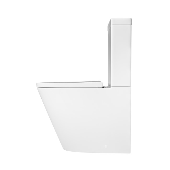 Close Coupled Rimless Toilet with Soft Close Seat - Newport