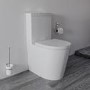 Close Coupled Rimless Toilet with Soft Close Seat - Newport