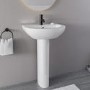 Modern Pedestal Basin 550mm - Newport