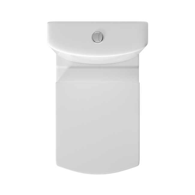 Close Coupled Rimless Toilet with Soft Close Seat - Ashford