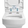 Close Coupled Rimless Toilet with Soft Close Seat - Ashford