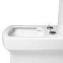 Close Coupled Rimless Toilet with Soft Close Seat - Ashford