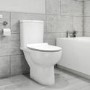 Close Coupled Rimless Short Projection Toilet with Soft Close Slim Seat - Venice