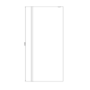 1400x800mm Frameless Wet Room Shower Screen with Shower Tray - Corvus