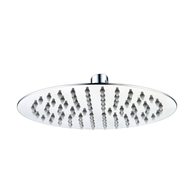 250mm Ultra Slim Round Wall Mounted Shower Head