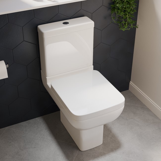 Close Coupled Toilet with Soft Close Seat - Seren