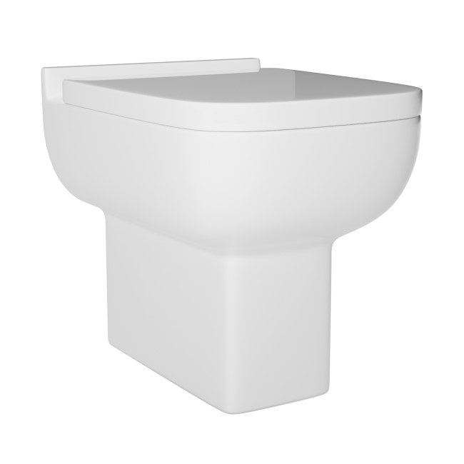 Back to Wall Toilet with Soft Close Seat - Seren