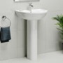 Modern Pedestal Basin 550mm - Addison