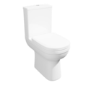 Close Coupled Comfort Height Toilet with Soft Close Seat - Addison