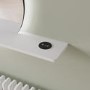 Round LED Bathroom Mirror with White Shelf - 50cm - Ersa